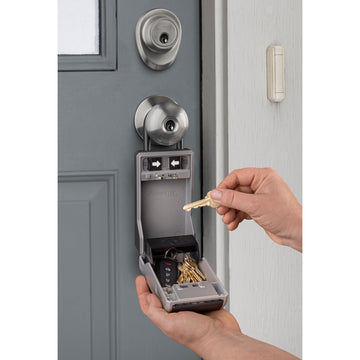 Miniatyrbillede 7 af 12: MASTER LOCK 5480EURD nøgleskab eller organizer Stål Sort, Grå