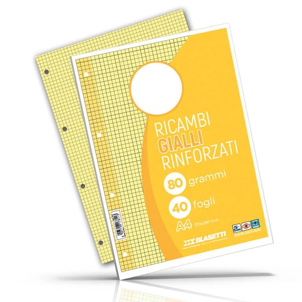 Blasetti 7812 blok med hul 210 x 297 mm (A4) 40 ark