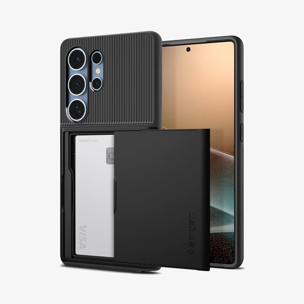 Spigen Slim Armor CS mobiltelefonfodral 17,5 cm (6.9") Mobilskal Svart