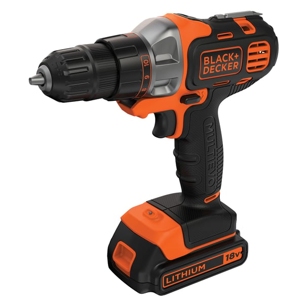 Black & Decker MT218K-QW multifunktionsværktøj Sort, Orange 8500 OPM