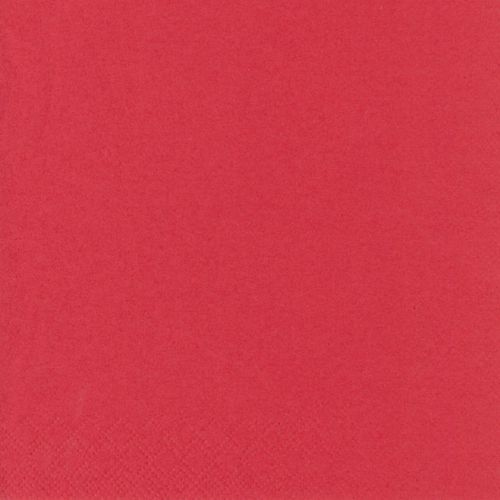 Papstar 12483 serviet Rød 250 stk