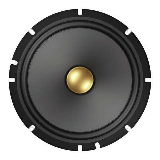 Miniatyrbild 5 av 5: Pioneer TS-A1601C bilstereohögtalare Rund 2-vägs 350 W 2 styck