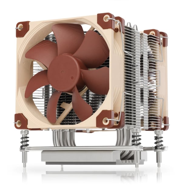 Noctua NH-U9 TR4-SP3 Tietokoneen jäähdytysjärjestelmä Suoritin Jäähdytin 9,2 cm Alumiini, Beige