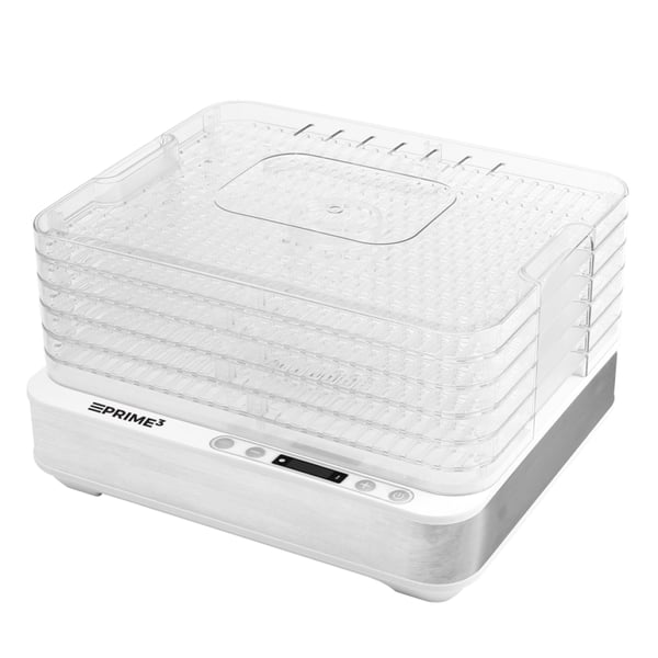 Pikkukuva 1 / 3: PRIME3 SFD51 elintarvikekuivain Läpinäkyvä, Valkoinen 420 W
