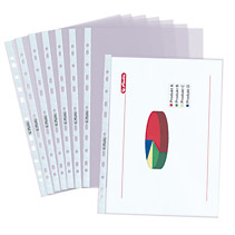 Herlitz 05850508 - 210 x 297 mm (A4) - Läpinäkyvä - Polypropeeni (PP) - Pysty - Ylhäältä - 50 kpl