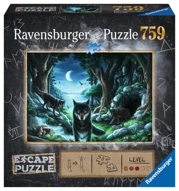 Miniatyrbillede 2 af 2: Ravensburger 16 434 9 puslespil
