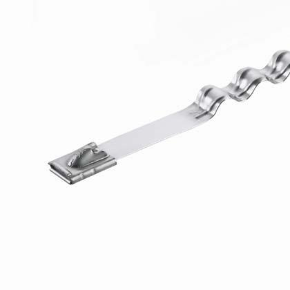 Panduit MLT4WH-LP kabelsamler Rustfrit stål 50 stk