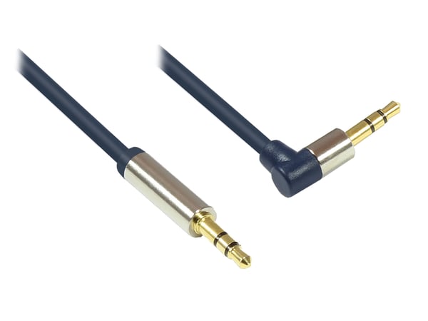 Alcasa GC-M0049 lydkabel 5 m 3.5mm Sort