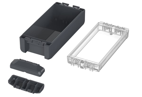 Bopla B 180806 PC-V0-G 7024 elektrisk skab IP66, IP68