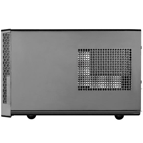 Silverstone SG13 Mini Tower Svart