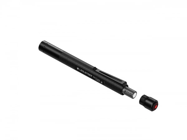 Miniatyrbillede 1 af 4: Ledlenser 502598 lommelygte Sort Kuglepenslommelygte LED