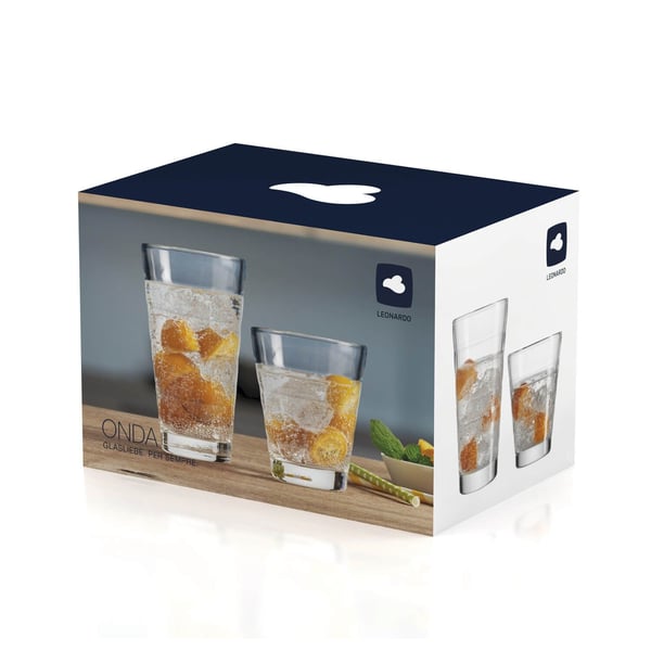 LEONARDO ONDA Transparent 12 stk
