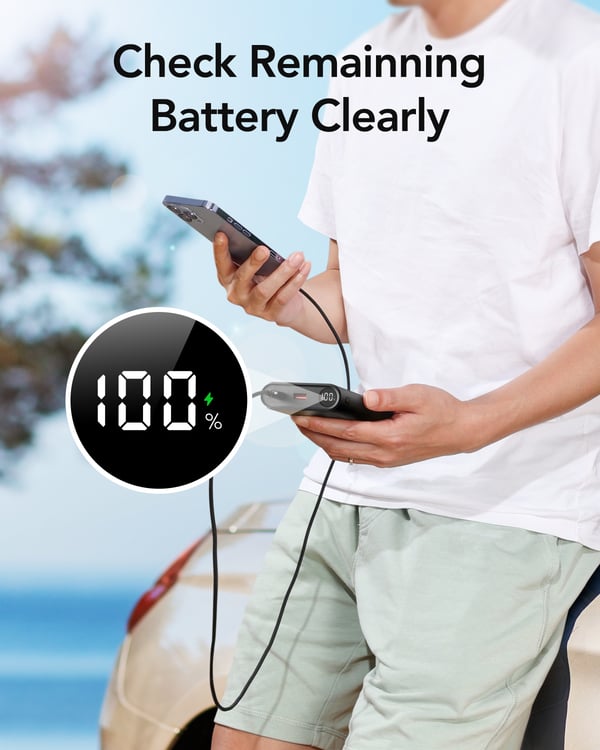 VEGER TC130 basstationer Litium-Ion (Li-Ion) 25000 mAh Svart