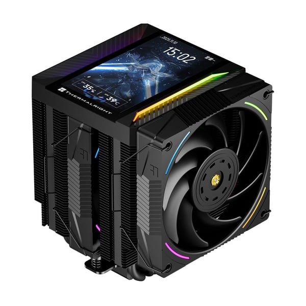 Thermalright Peerless Assassin 120 Vision MAX ARGB Processor Allt-i-ett vätskekylare 12 cm Svart Thermalright Peerless Assassin 120 Vision MAX ARGB Processor Allt-i-ett vätskekylare 12 cm Svart
