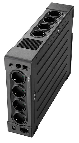 Miniatyrbillede 3 af 3: Eaton Ellipse PRO 1200 DIN UPS-enhed Interaktivt indgangsstik 1,2 kVA 750 W 8 AC stikkontakt(er)