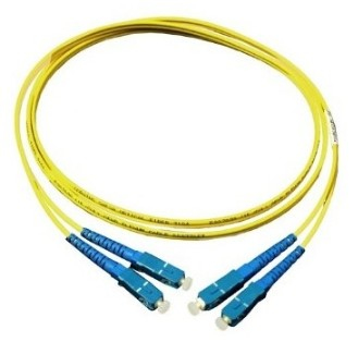 Alcasa LW-915SC InfiniBand og fiberoptisk kabel 15 m 2x SC Gul