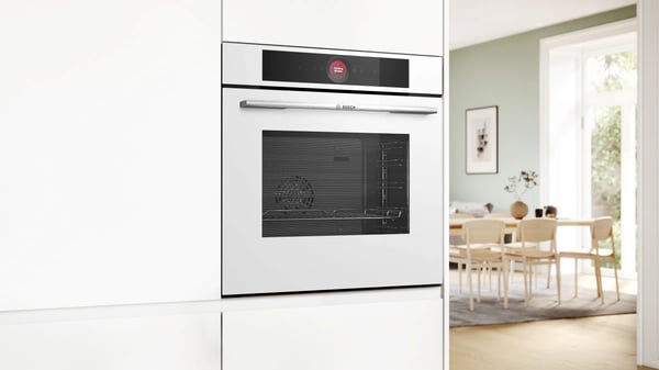 Bosch Serie 8 HBG7341W1 ovn 71 L Hvid