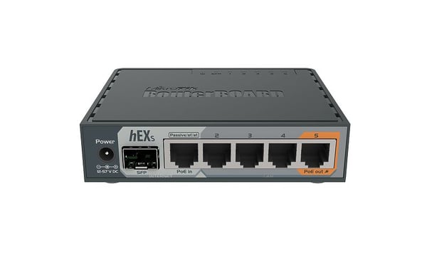 Mikrotik hEX S kabelansluten router Gigabit Ethernet Svart