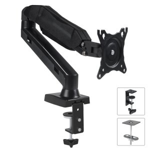 Maclean MC-860 monitorin kiinnike ja jalusta 68,6 cm (27") Vastaanotto Musta