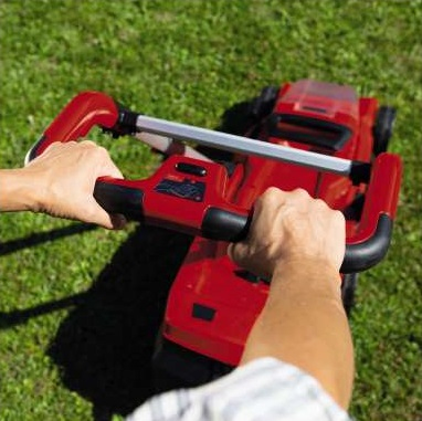 Einhell RASARRO Handgräsklippare Batteri Svart, Röd