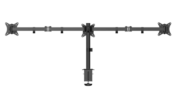 Gembird MA-D3-01 monitorin kiinnike ja jalusta 68,6 cm (27") Vastaanotto Musta