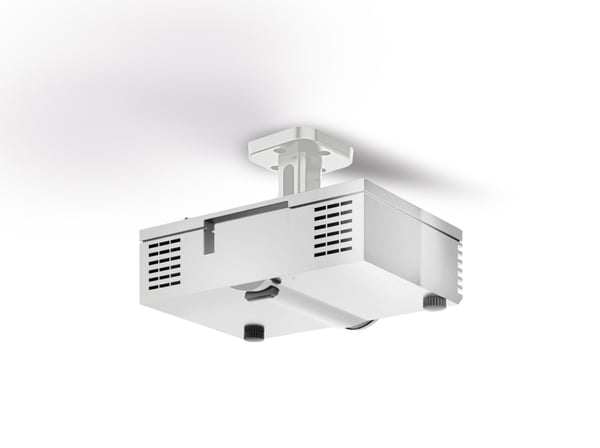 Miniatyrbillede 3 af 3: Meliconi PRO 100 monteringsbeslag til projektor Loft Hvid