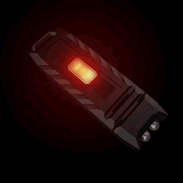 Miniatyrbild 4 av 5: Nitecore Thumb Svart Ficklampa LED