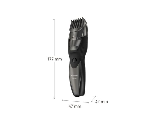 Panasonic ER-EGB44H503 partatrimmeri AC/Akku 20 1 cm Märkä ja kuiva Musta