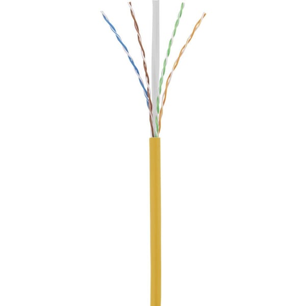 Renkforce RF-5370038 nätverkskablar Gul 10 m Cat6 U/UTP (UTP)