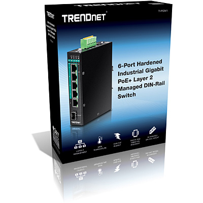 Trendnet TI-PG541i Administreret L2+ Gigabit Ethernet (10/100/1000) Strøm over Ethernet (PoE) Sort