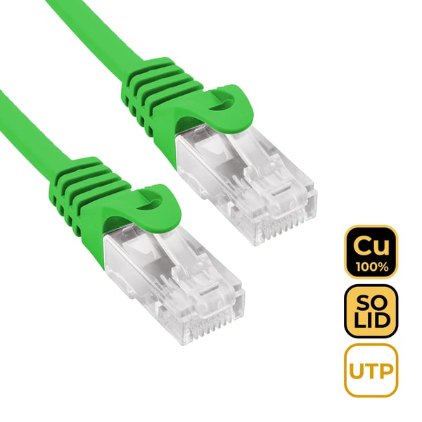 Phasak PHK 1952Gr netværkskabel Sort 0,25 m Cat6 U/UTP (UTP)