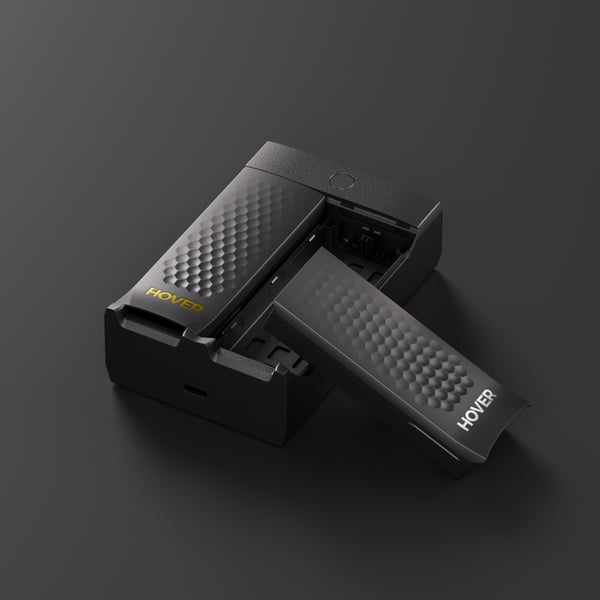 Miniatyrbillede 10 af 10: HOVERAir X1 Pro Basic Combo 4 rotorer Quadrokopter 12 MP 3840 x 2160 pixel 1920 mAh Sort