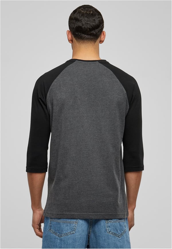Urban Classics TB366 T-shirt 3/4 ærme Bomuld, Jersey, Polyester