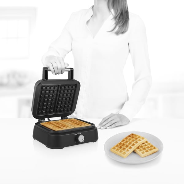Princess 132398 2 vaffel/vafler 1500 W Sort