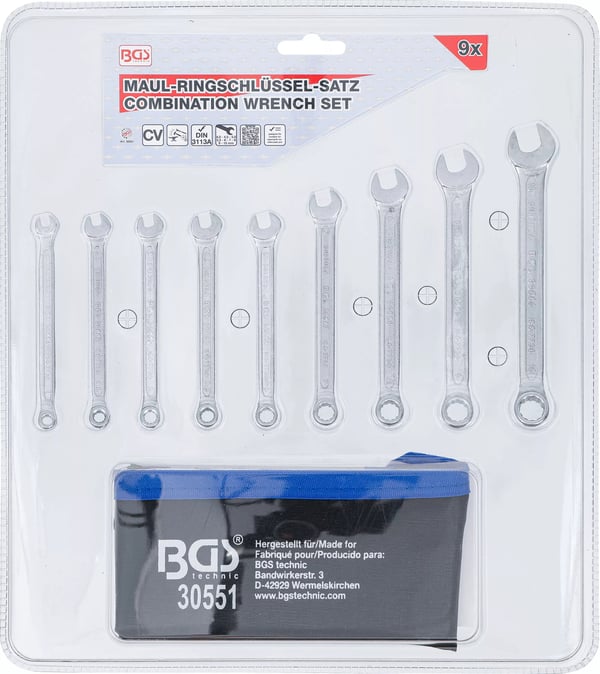 BGS technic Combination Spanner Set
