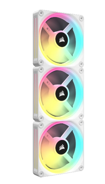 Corsair CO-9051005-WW kylsystem för dator Datorväska Fan 12 cm Vit 1 styck