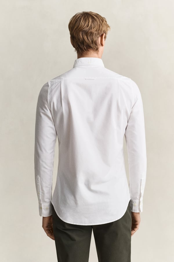 Gant 3000202-110 Skjorta Button down-krage Långärmad Bomull