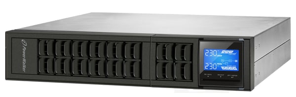 Miniatyrbild 3 av 3: PowerWalker VFI 3000 CRS strömskydd (UPS) Dubbelkonvertering (Online) 3 kVA 2400 W 5 AC-utgångar