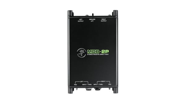 Mackie MDB-2P Passiv direktbox Svart