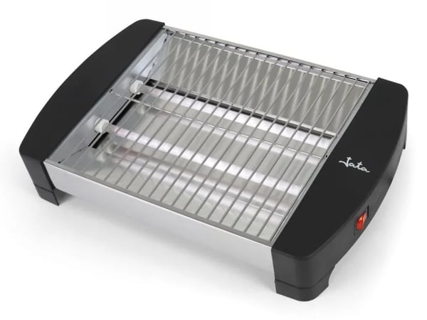 Miniatyrbillede 1 af 11: JATA TT1587 brødrister 400 W Sort, Rustfrit stål