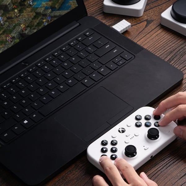8Bitdo Lite SE Hvid RF/USB Gamepad Analog/digital Xbox One, Xbox Series S, Xbox Series X