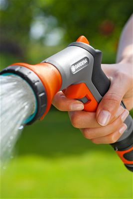 Gardena 18301-50 vesipistooli ja -suutin Puutarhan kastelupistooli Harmaa, Oranssi