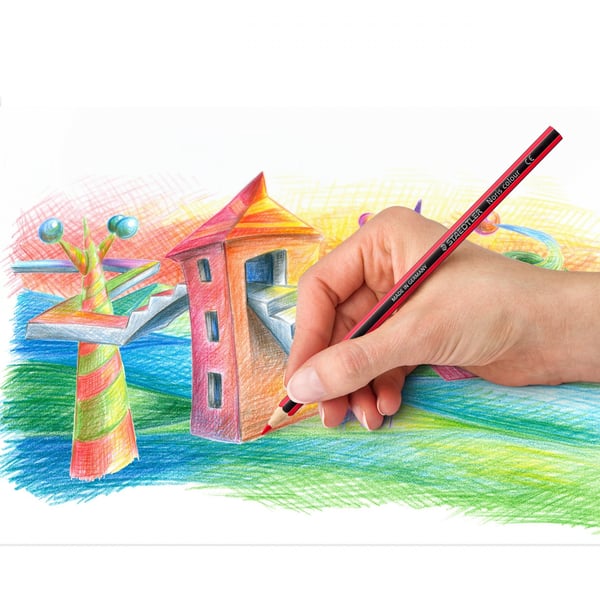 Pikkukuva 3 / 5: STAEDTLER Noris colour - Värikynä - sekavärit (12 kpl pakkaus)