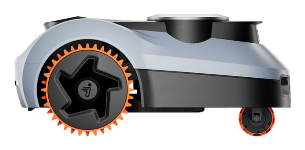 Miniatyrbild 6 av 6: Segway Navimow i210E LiDAR Pro Robotgräsklippare Batteri Svart, Orange, Blå