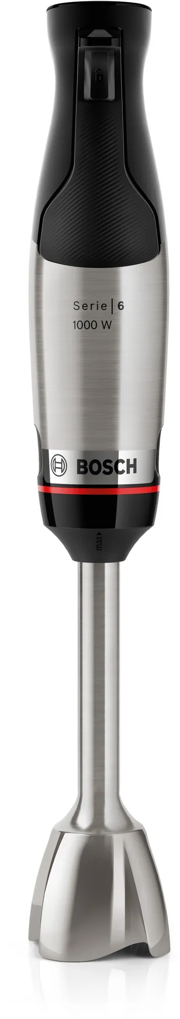 Bosch Serie 6 MSM6M610 blender Nedsænkning blender 1000 W Sort, Rustfrit stål