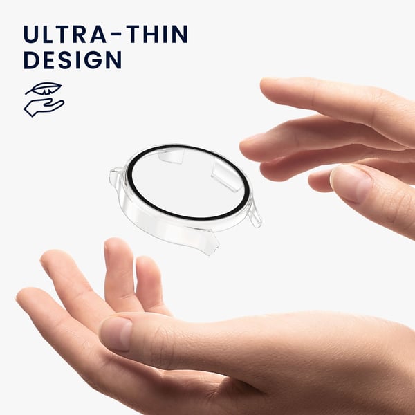 Miniatyrbillede 4 af 8: kwmobile KWM000039WP001C Smart bærbart (wearable) tilbehør Boks Sort, Transparent Glas, Plast