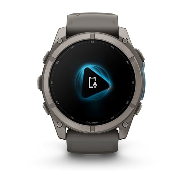 Garmin fēnix 9 3,56 cm (1.4") AMOLED 51 mm Digitaalinen 454 x 454 pikseliä Kosketusnäyttö Titaani Wi-Fi GPS (satelliitti)