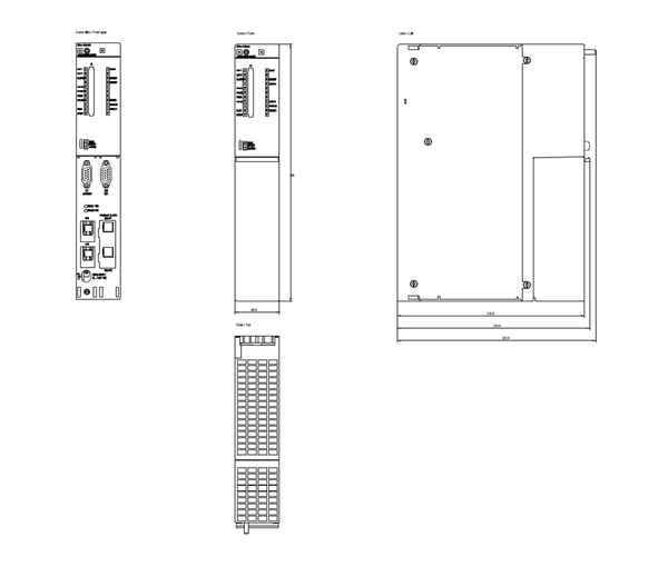 Siemens 6ES7416-5HS06-0AB0 6ES74165HS060AB0 SPS-Zentralbaugruppe