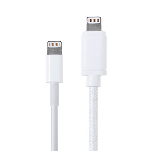 Miniatyrbillede 4 af 4: OWC NWTCBLUSBL1MW Lightning kabel 1 m Hvid