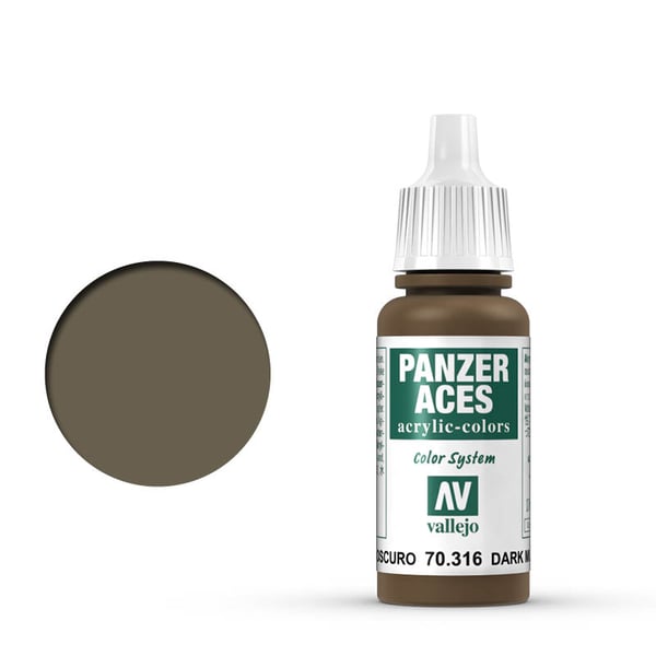 Vallejo 70.316 akryyliväri 17 ml Ruskea Pullo